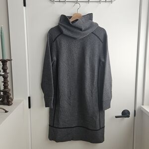Lululemon Athletica Gray Cowl Dress